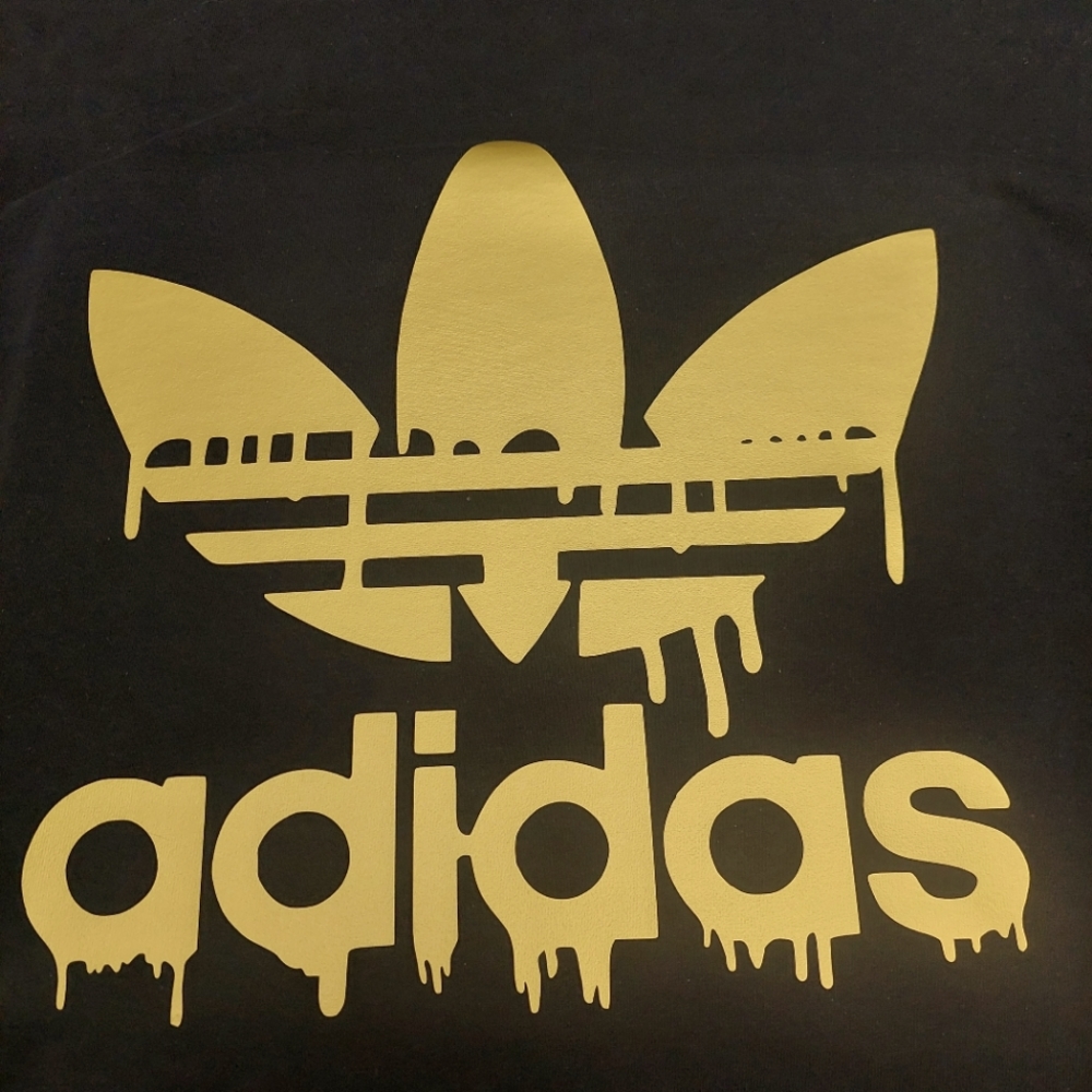 Gold Melting Adidas